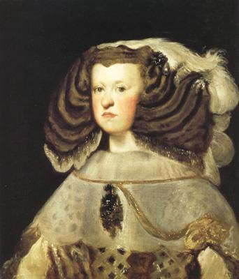 Diego Velazquez Portrait de la reine Marie-Anne (df02) oil painting image